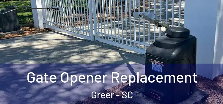 Gate Opener Replacement Greer - SC